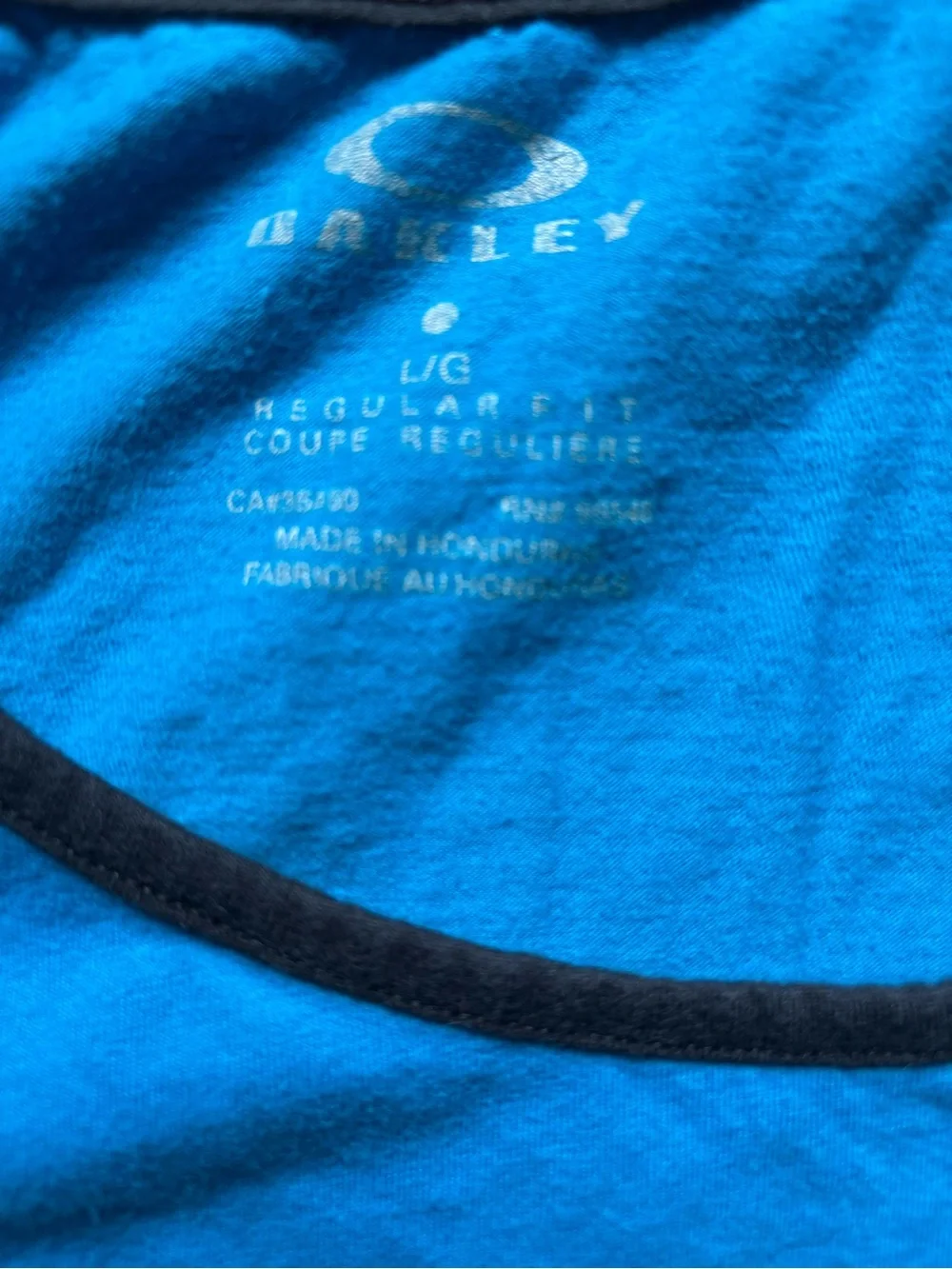 Oakley Men’s Blue Logo Tank